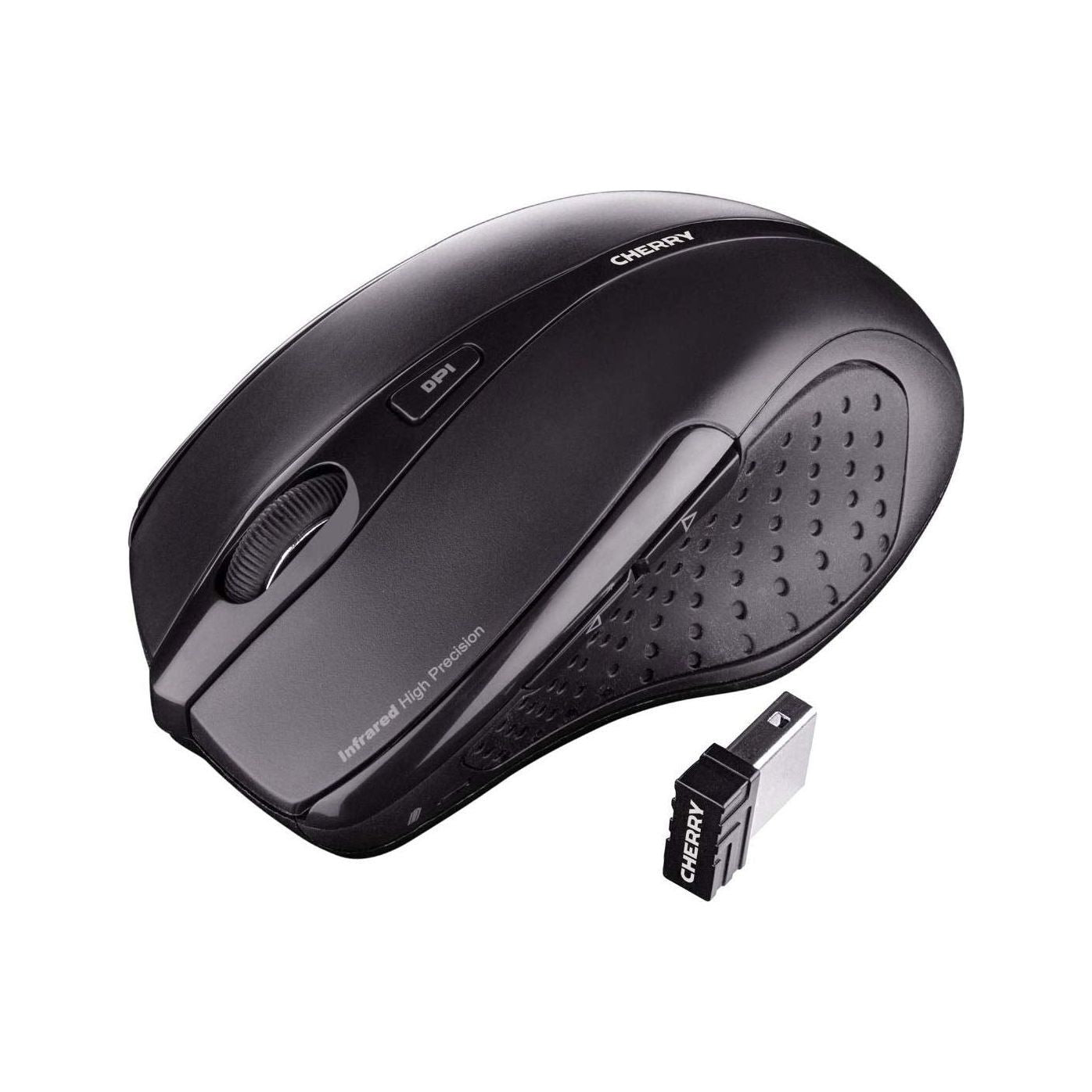 Cherry JW-T0100 draadloze muis USB zwart Single effen - NLMAX