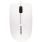 CHERRY MC 1000, bedrade muis, geschikt voor rechts- en linkshandigen, 3-knops muis met scrollwiel, GS-goedkeuring, duurzaam, wit-grijs - NLMAX
