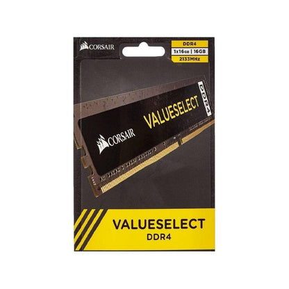 Corsair Memory 16GB DDR4 2133Mhz Mainstream Desktop Memory Module Value Select werkgeheugen (16GB, 1,2V) - NLMAX