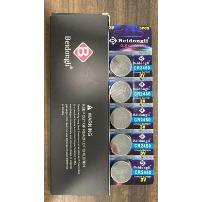 CR2450 3V lithium knoopcellen, CR 2450 batterijen, 20 stuks - NLMAX