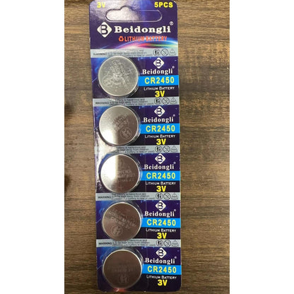 CR2450 3V lithium knoopcellen, CR 2450 batterijen, 20 stuks - NLMAX