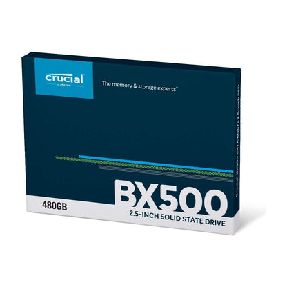 Crucial BX500 480GB CT480BX500SSD1 Interne SSD (3D NAND, SATA 2,5-inch) Tot 540MB/s - NLMAX