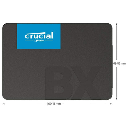 Crucial BX500 480GB CT480BX500SSD1 Interne SSD (3D NAND, SATA 2,5-inch) Tot 540MB/s - NLMAX