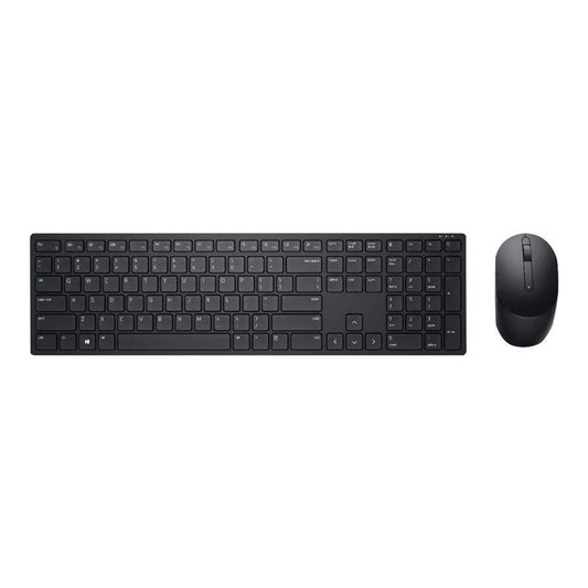Dell Pro KM5221W - toetsenbord en muis set - QWERTY - US International - zwart - NLMAX