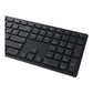Dell Pro KM5221W - toetsenbord en muis set - QWERTY - US International - zwart - NLMAX