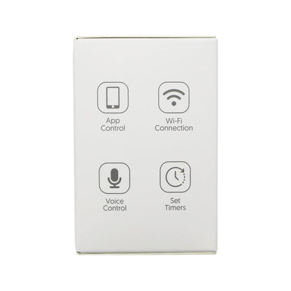 EIGHTREE Smart Plug Slimme Stekker Set van 4, Met Stroomverbruiksmeting, Alexa & Google Home Compatibiliteit, Spraakbesturing en Timer, Slim Huis met 2,4 GHz WiFi - NLMAX