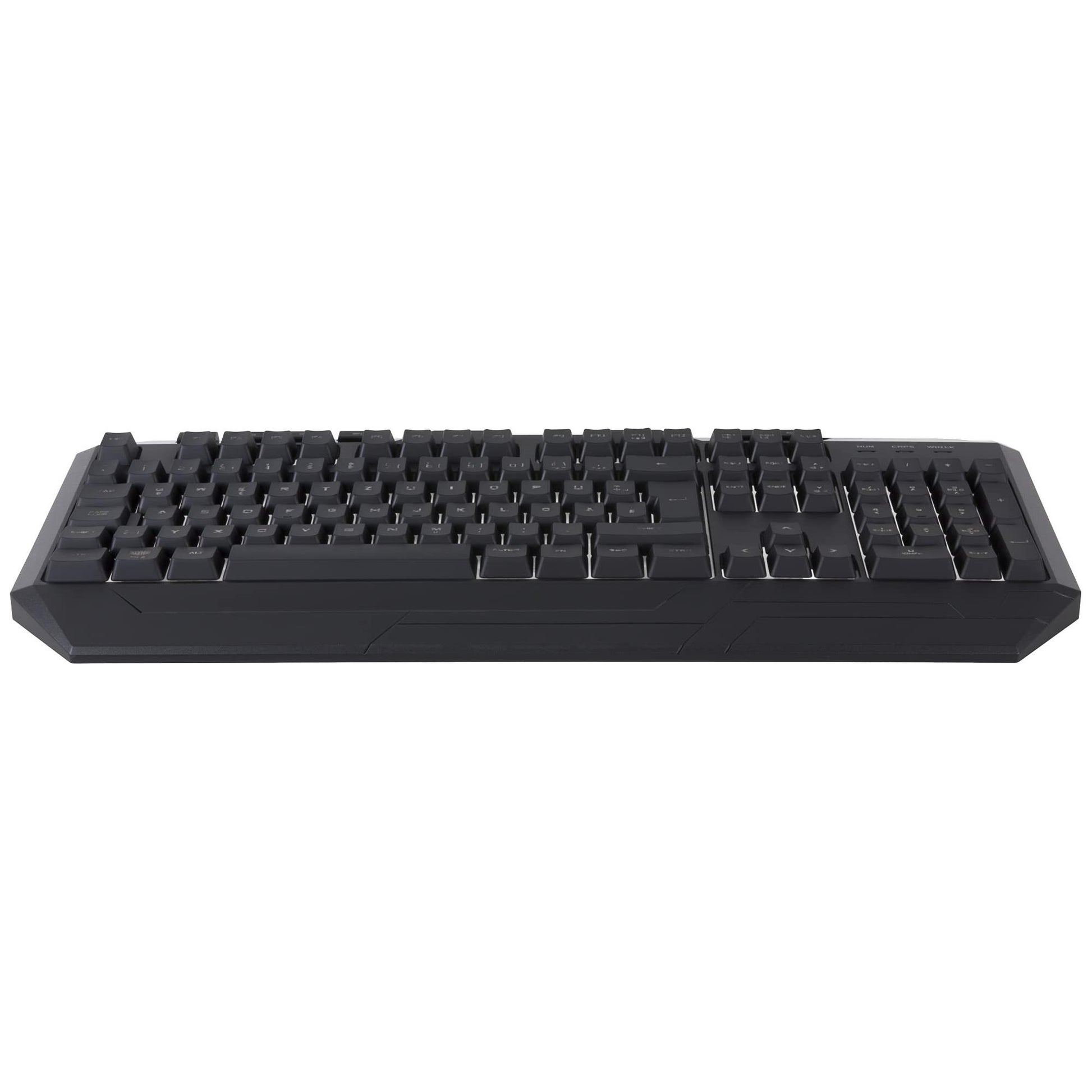 Gaming Toetsenbord & Muis Combo Set- Membraan Switches met 7 kleuren LED verlichting, mediatoetsen & polssteun met MM110 Gaming Mouse - QWERTY - NLMAX