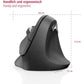 Hama verticale ergonomische muis, draadloos muis voor rechtshandigen, 6 knoppen - NLMAX
