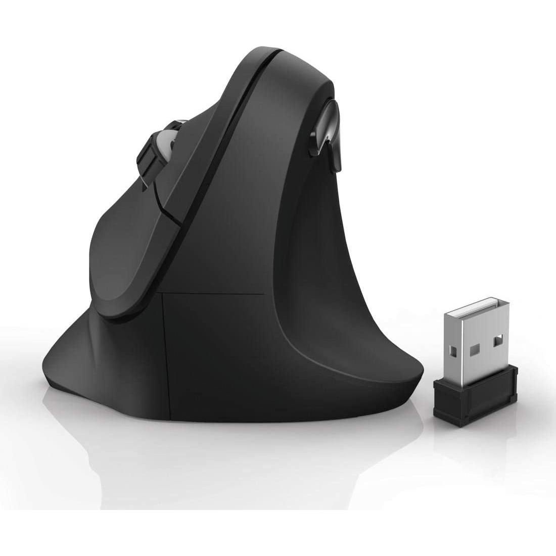 Hama verticale ergonomische muis, draadloos muis voor rechtshandigen, 6 knoppen - NLMAX