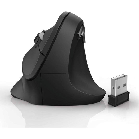 Hama verticale ergonomische muis, draadloos muis voor rechtshandigen, 6 knoppen - NLMAX