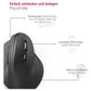 Hama verticale ergonomische muis, draadloos muis voor rechtshandigen, 6 knoppen - NLMAX