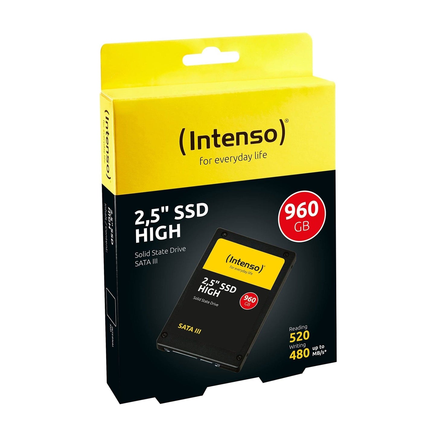 Intenso 960 GB 2.5-Inch Internal Solid State Drive,Black,3813460 - NLMAX