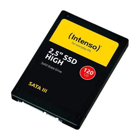 Intenso Interne 2,5" SSD SATA III High , 120 GB, 520 MB/seconden, 3813430 - NLMAX