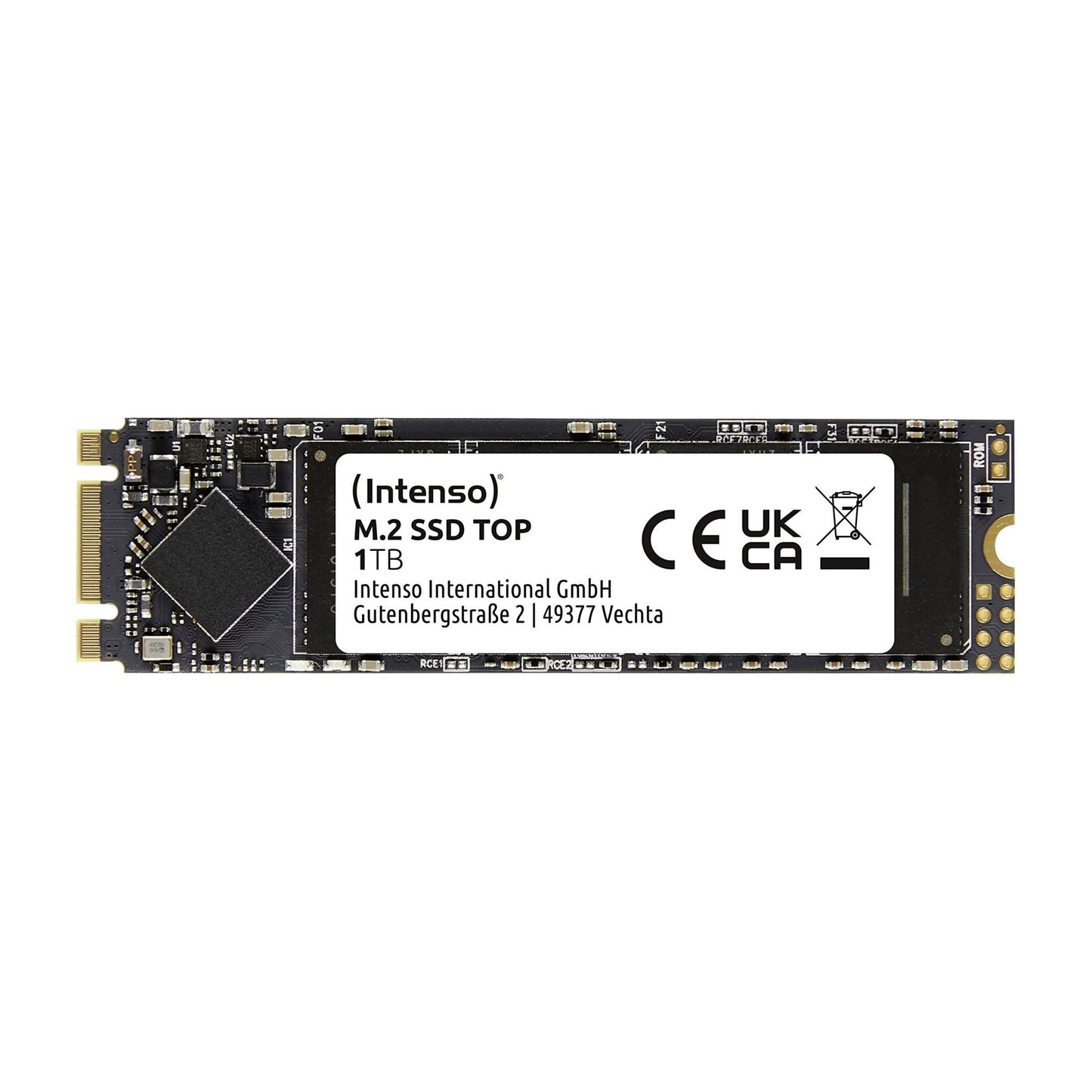 Intenso Interne M.2 SSD SATA III Top, 1 TB, 550 MB/seconde - NLMAX