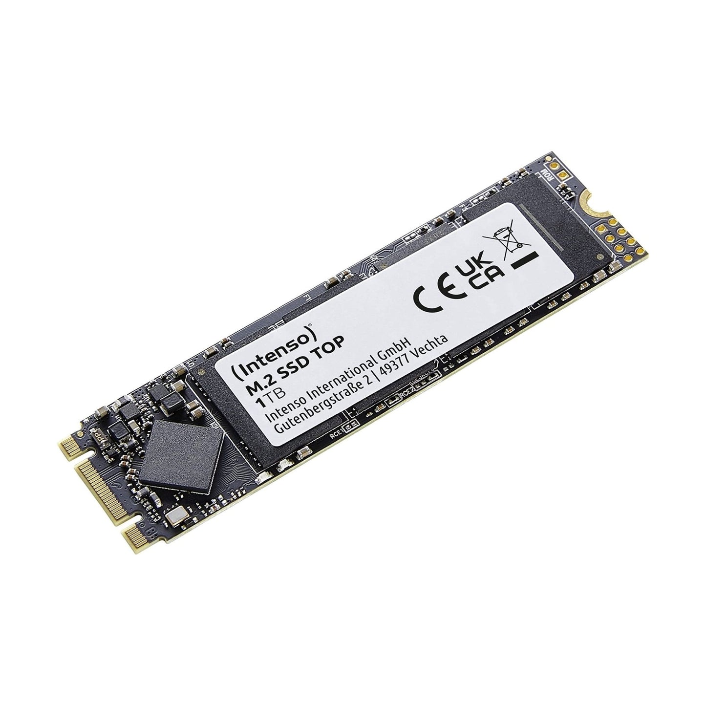 Intenso Interne M.2 SSD SATA III Top, 1 TB, 550 MB/seconde - NLMAX