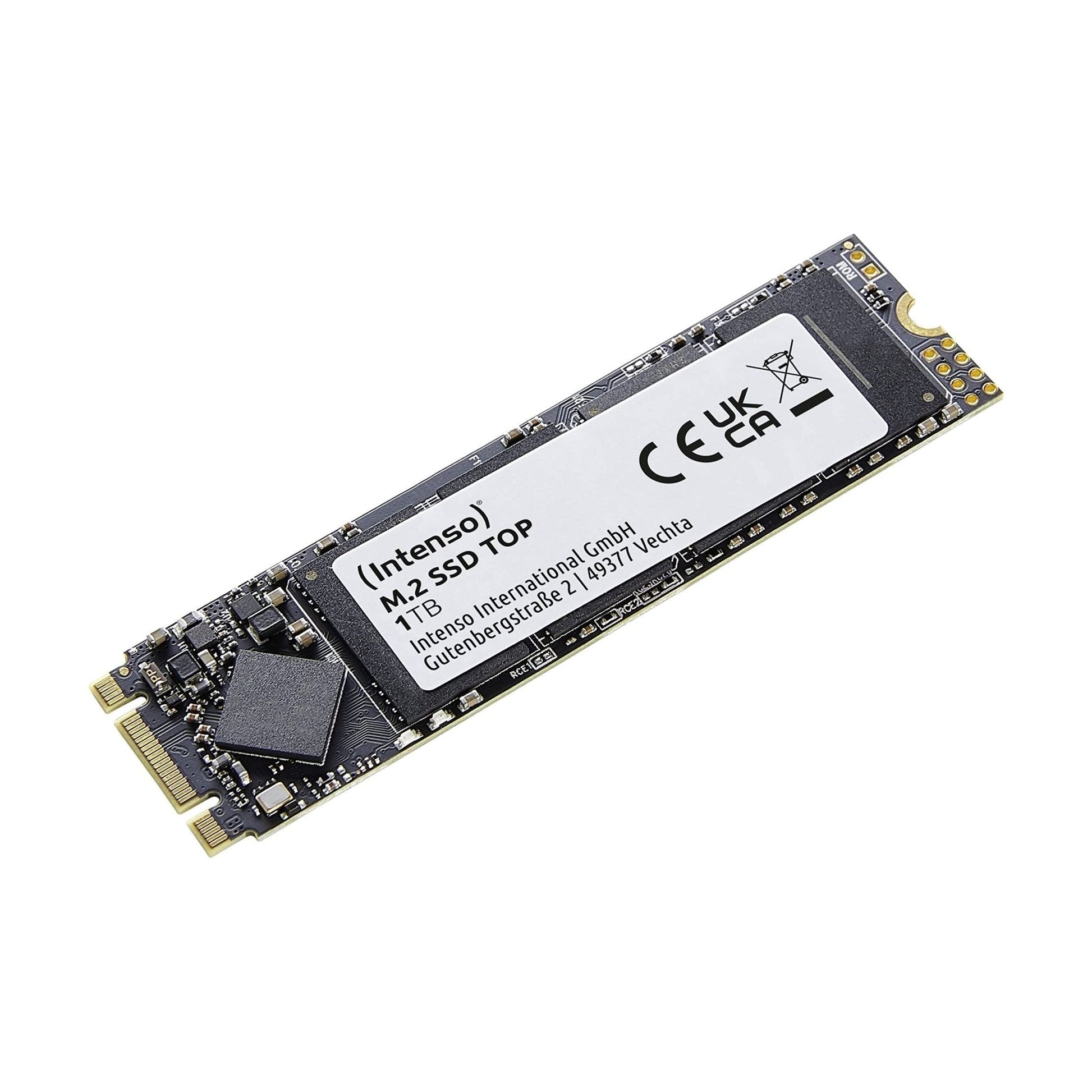 Intenso Interne M.2 SSD SATA III Top, 1 TB, 550 MB/seconde - NLMAX
