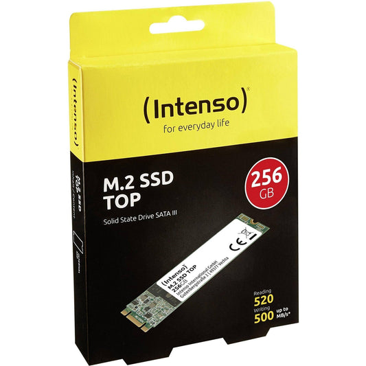 Intenso Interne M.2 SSD SATA III Top, 256 GB, 520 MB/seconde - NLMAX