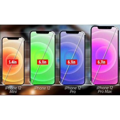 iPhone 12 Mini Hoesje Transparant Cover Shockproof Backcover TPU - NLMAX
