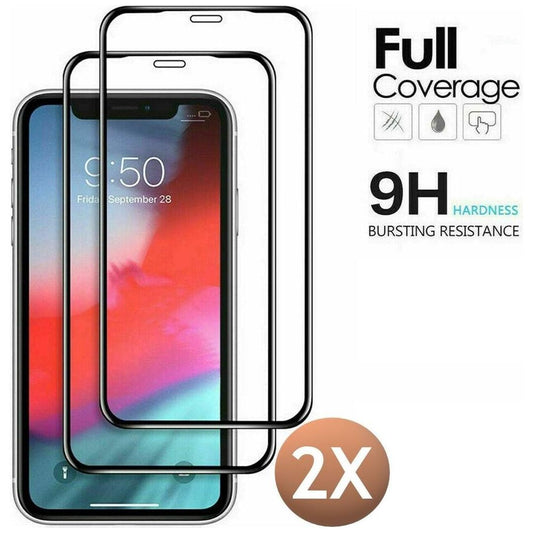 iPhone 12 PRO Gehard Glas 3D Scherm Protector Tempered Glass - Volledige Dekking - Ultra Dun - Oogbescherming - NLMAX