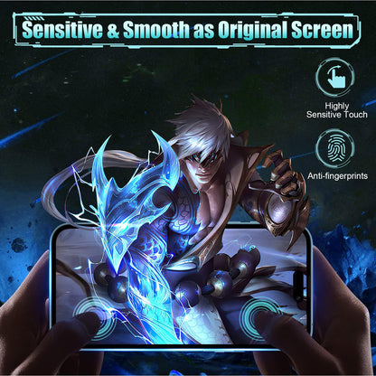 iPhone 14 Pro Glas Screen Protector gehard glas Film 6,1-inch, volledige dekking 3-Pack Bubble Free, Case-Friendly, - NLMAX