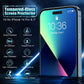 iPhone 14 Pro Glas Screen Protector gehard glas Film 6,1-inch, volledige dekking 3-Pack Bubble Free, Case-Friendly, - NLMAX