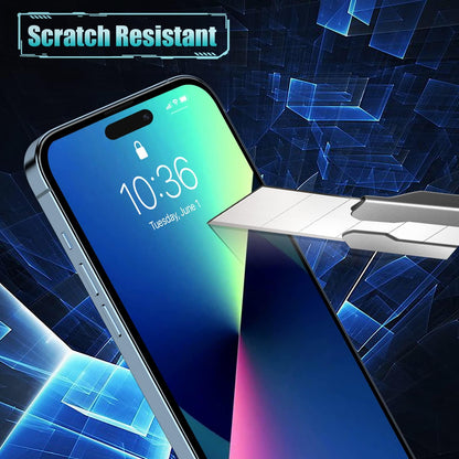 iPhone 14 Pro Glas Screen Protector gehard glas Film 6,1-inch, volledige dekking 3-Pack Bubble Free, Case-Friendly, - NLMAX