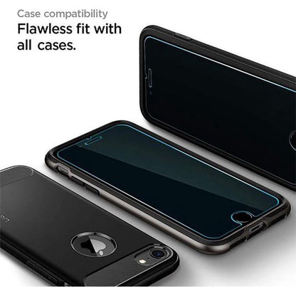 iPhone 7 Screenprotector glas - extra strek en helder Beschermglas - 2 stuks - NLMAX