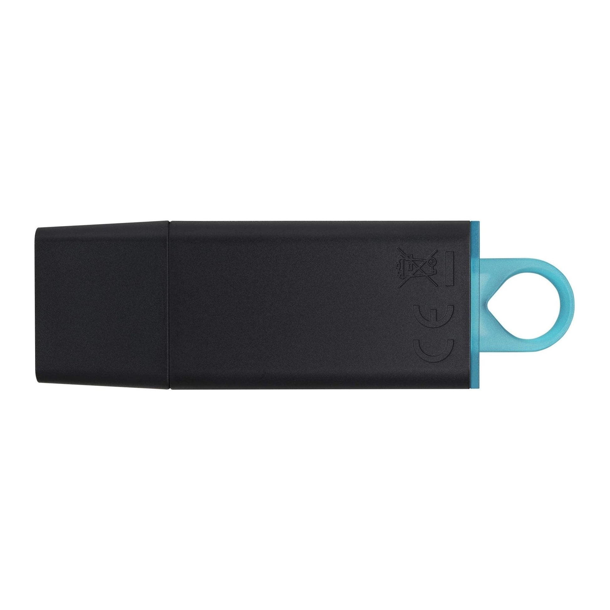 Kingston 64 GB DT EXODIA USB3.2 GEN 1 (ZWART + TEAL) 2 STUKS - NLMAX