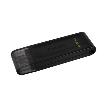 Kingston DataTraveler 70 - DT70/256GB USB-C Flash Drive Zwart - NLMAX