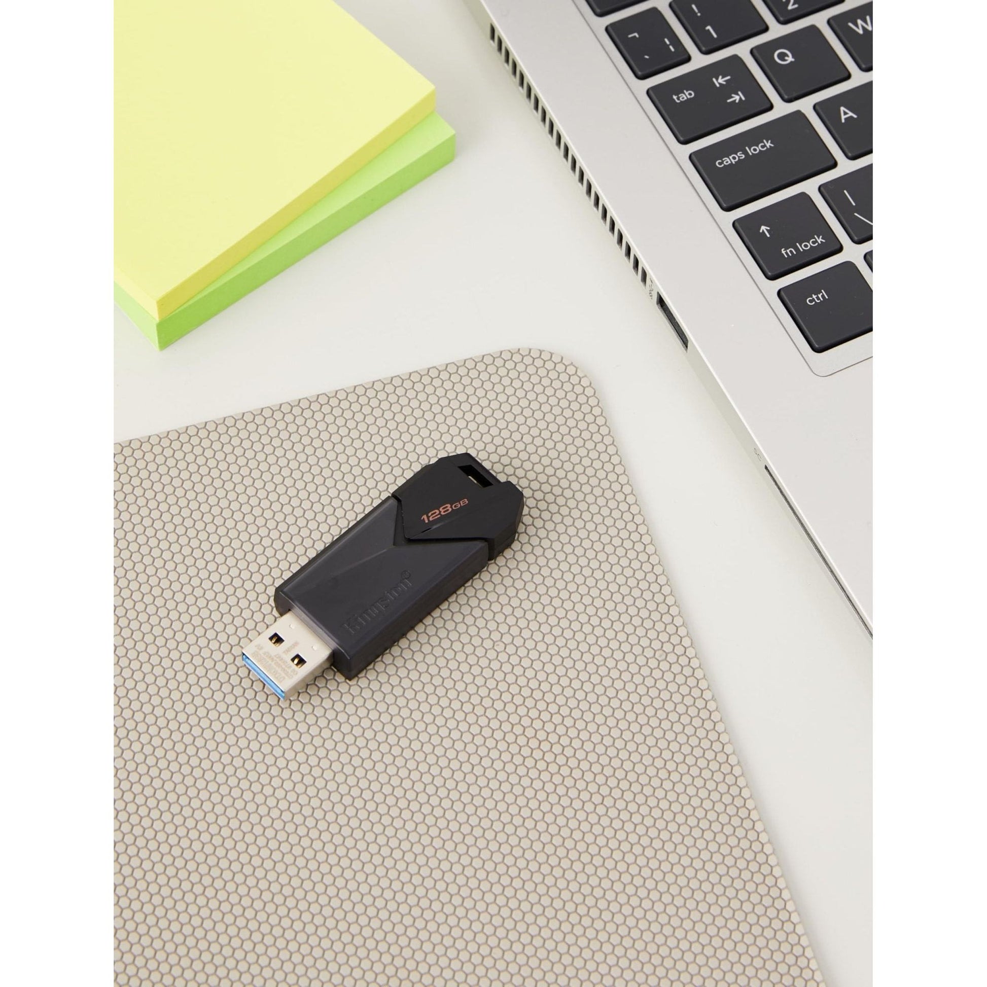 Kingston DataTraveler Exodia Onyx DTXON/128GB Flash Drive 3.2 Gen 1 - met slanke bewegende dop - NLMAX