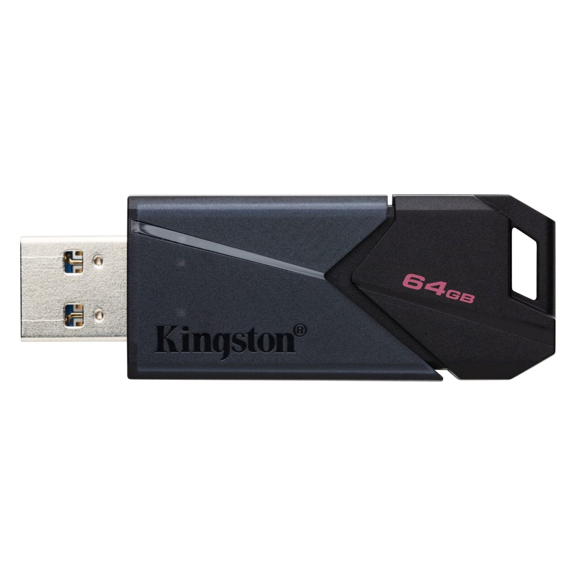 Kingston DataTraveler Exodia Onyx USB Flash Drive 3.2 Gen 1 DTXON/64GB- USB-stick met elegante intrekbare dop - NLMAX
