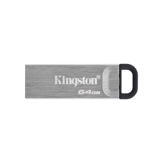 Kingston DataTraveler Kyson USB 3.2 Flash Drive 64GB - Gen 1 with stylish metal housing without cap - NLMAX