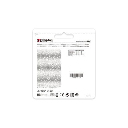 Kingston DataTraveler Kyson USB 3.2 Flash Drive 64GB - Gen 1 with stylish metal housing without cap - NLMAX