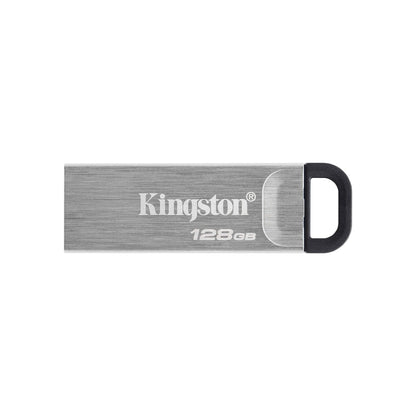 Kingston DataTraveler Kyson USB-stick USB 3.2, 128 GB - DTKN/128GB- met elegante metalen behuizing - NLMAX