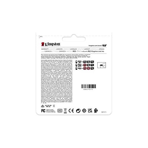 Kingston Industrial microSD – 32 GB microSDHC industriële C10 A1 pSLC kaart + SD-adapter – SDCIT2/32 GB - NLMAX