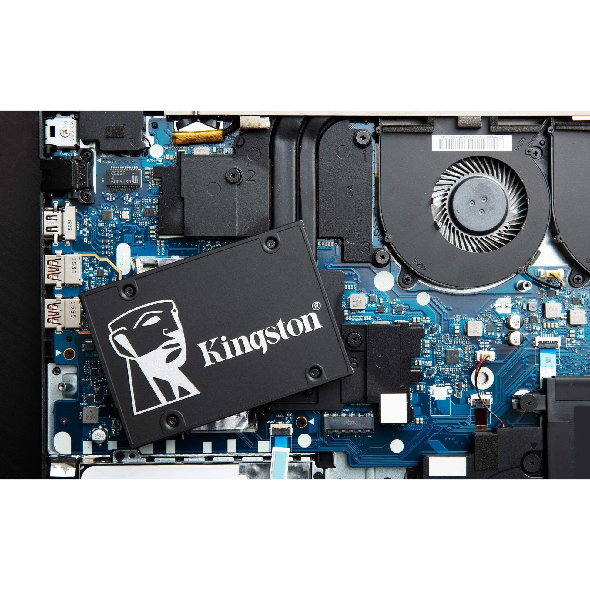 Kingston KC600 SSD SKC600/512G Interne SSD 2.5", SATA Rev 3.0, 3D TLC, XTS-AES 256-bits codering - NLMAX
