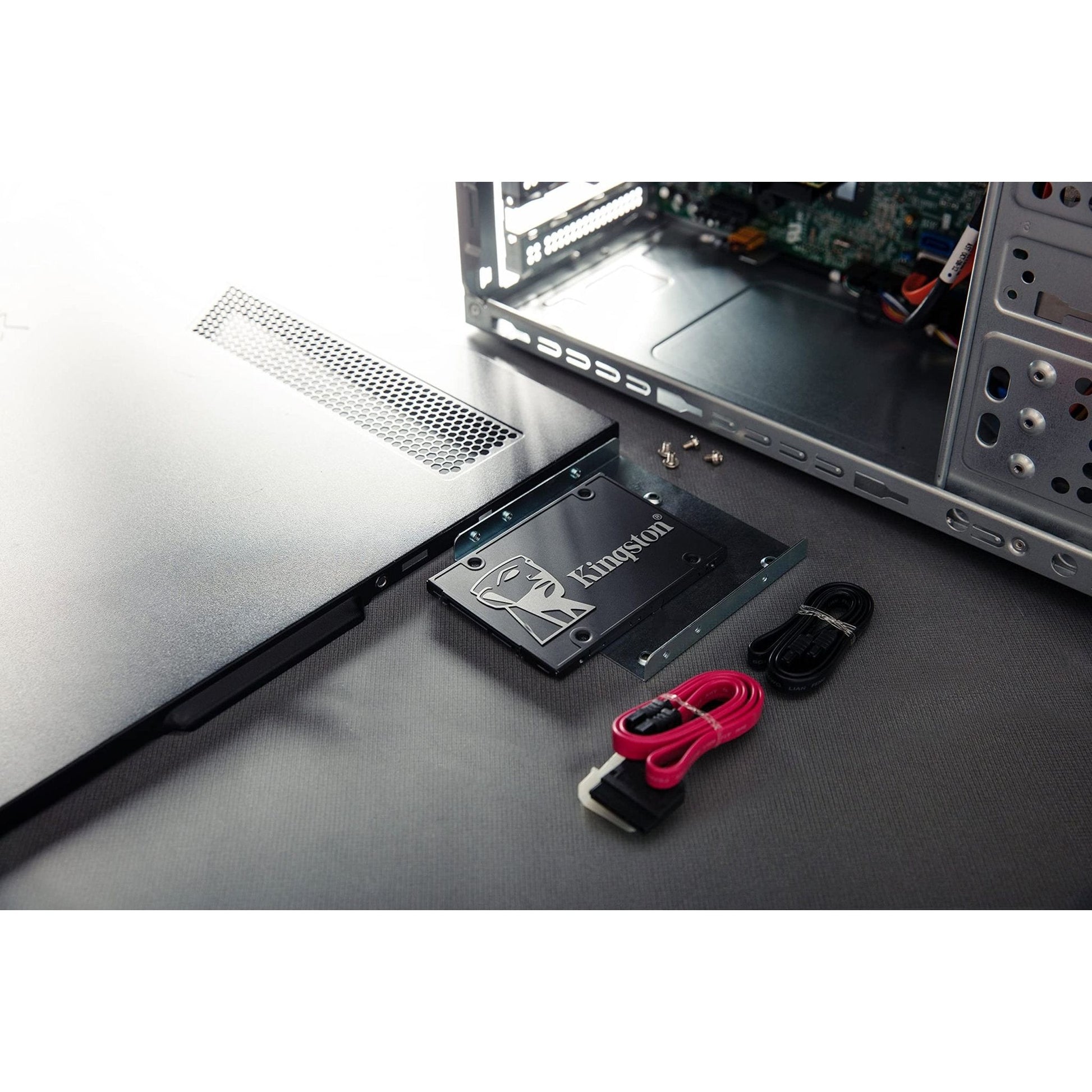 Kingston KC600 SSD SKC600/512G Interne SSD 2.5", SATA Rev 3.0, 3D TLC, XTS-AES 256-bits codering - NLMAX