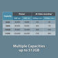 Kingston Technology Canvas Go! Plus memory card 128 GB MicroSD Class 10 UHS-I - Kingston Technology Canvas Go! Plus, 128 GB, MicroSD, Class 10, UHS-I, 170 MB/s, 90 MB/s - NLMAX