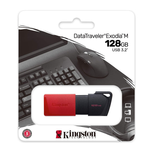 Kingston Technology DataTraveler Exodia M USB Stick 128GB - DTXM/128GB - NLMAX