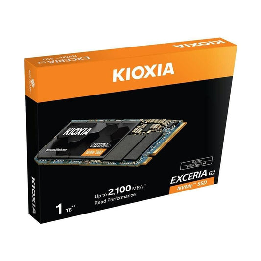 Kioxia EXCERIA NVMe SSD 1TB PCIe/NVMe 1.3 Gen3x4 2100 MB/s M.2 2280 Vormfactor - NLMAX