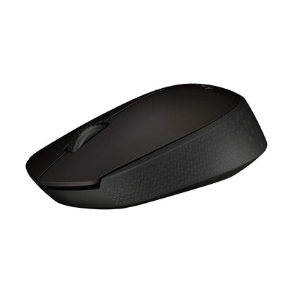 Logitech B170 Draadloze Muis, 2.4 GHz USB nano dongle, Optische Tracking, Batterijduur 12 maanden, Links-en Rechtshandig, PC / Mac / Laptop - Zwart - NLMAX