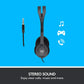 Logitech H111 Stereo Headset - Zwart - NLMAX