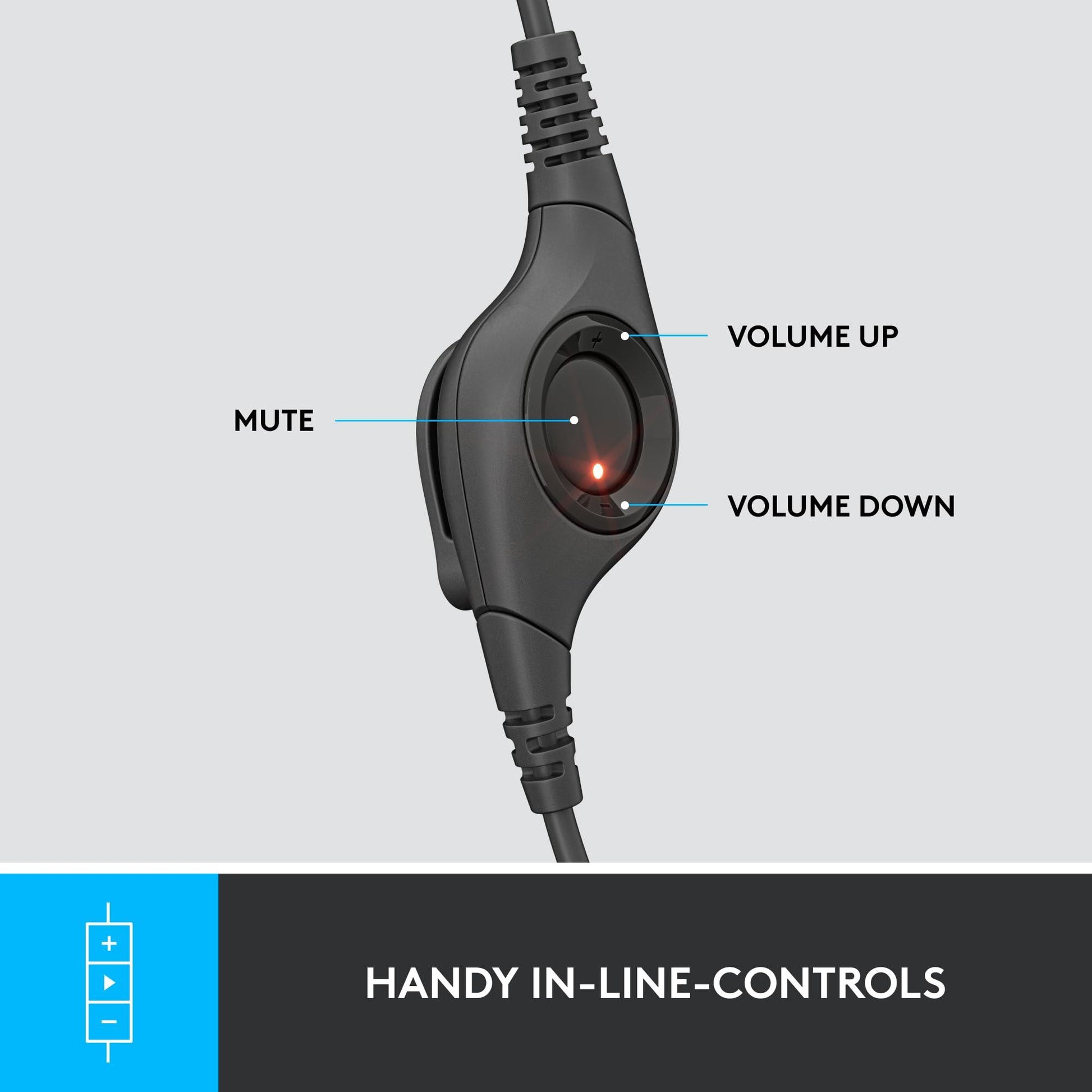Logitech H390 USB Computer Headset - Zwart - NLMAX