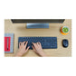 Logitech MK235 toetsenbord set Inclusief muis - Spilbestendig - USB QWERTY US International Grijs - NLMAX