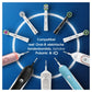 Oral-B CrossAction Opzetborstels Met CleanMaximiser-technologie, 10 Stuks, Brievenbusverpakking - NLMAX