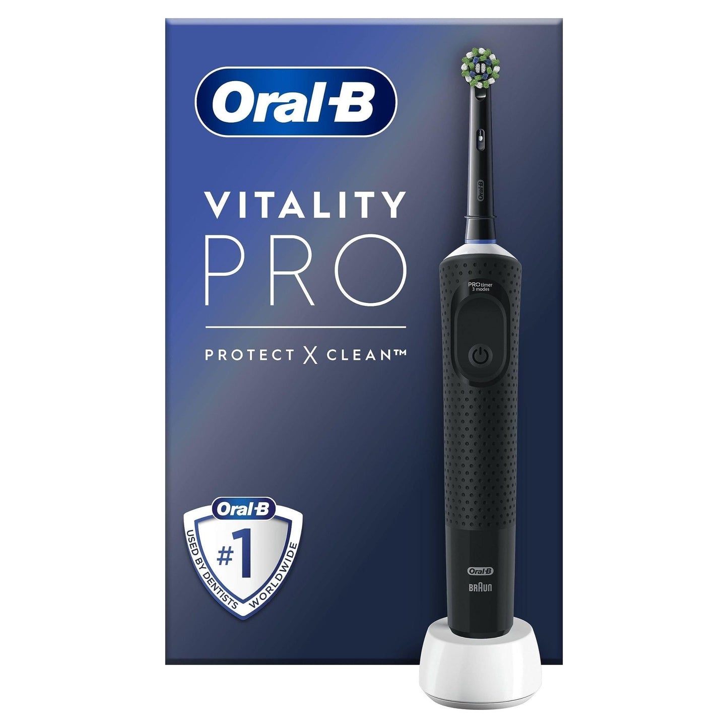 Oral-B Vitality Pro Black Elektrische Tandenborstel, 1 Opzetborstel - NLMAX