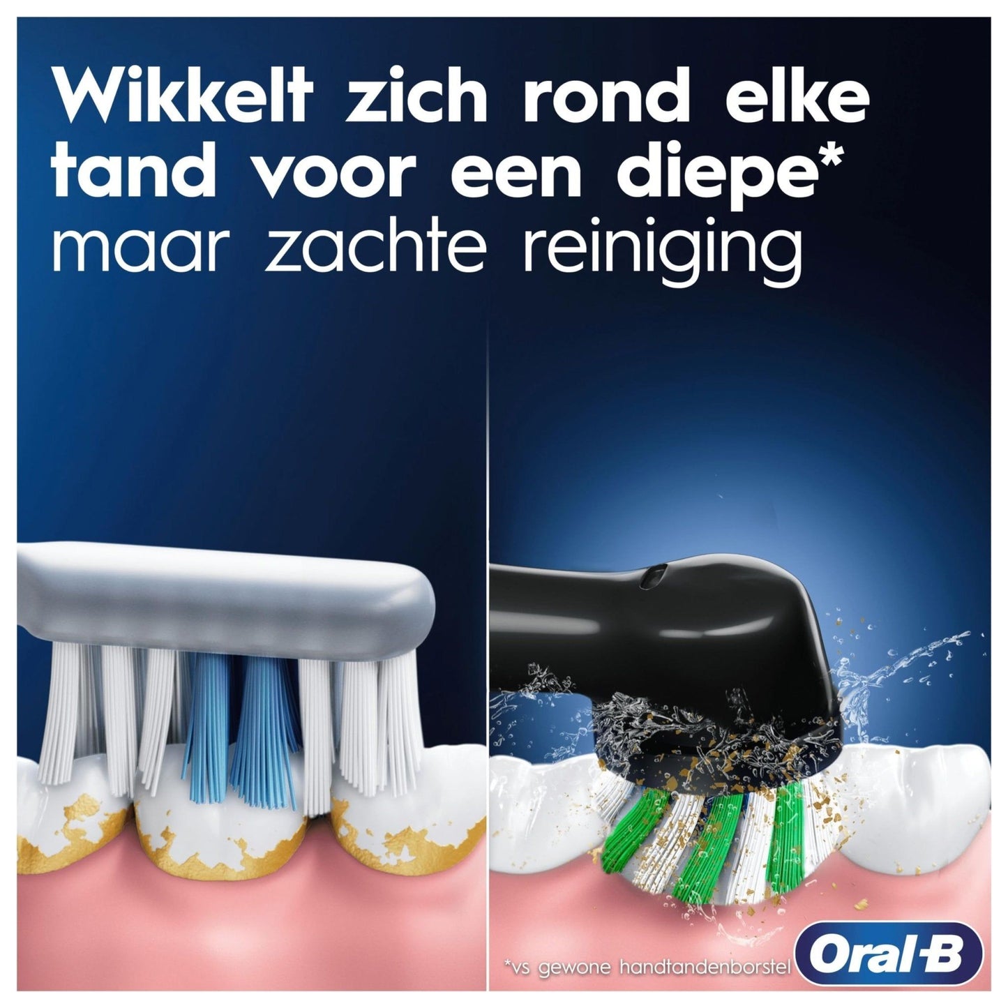 Oral-B Vitality Pro Black Elektrische Tandenborstel, 1 Opzetborstel - NLMAX