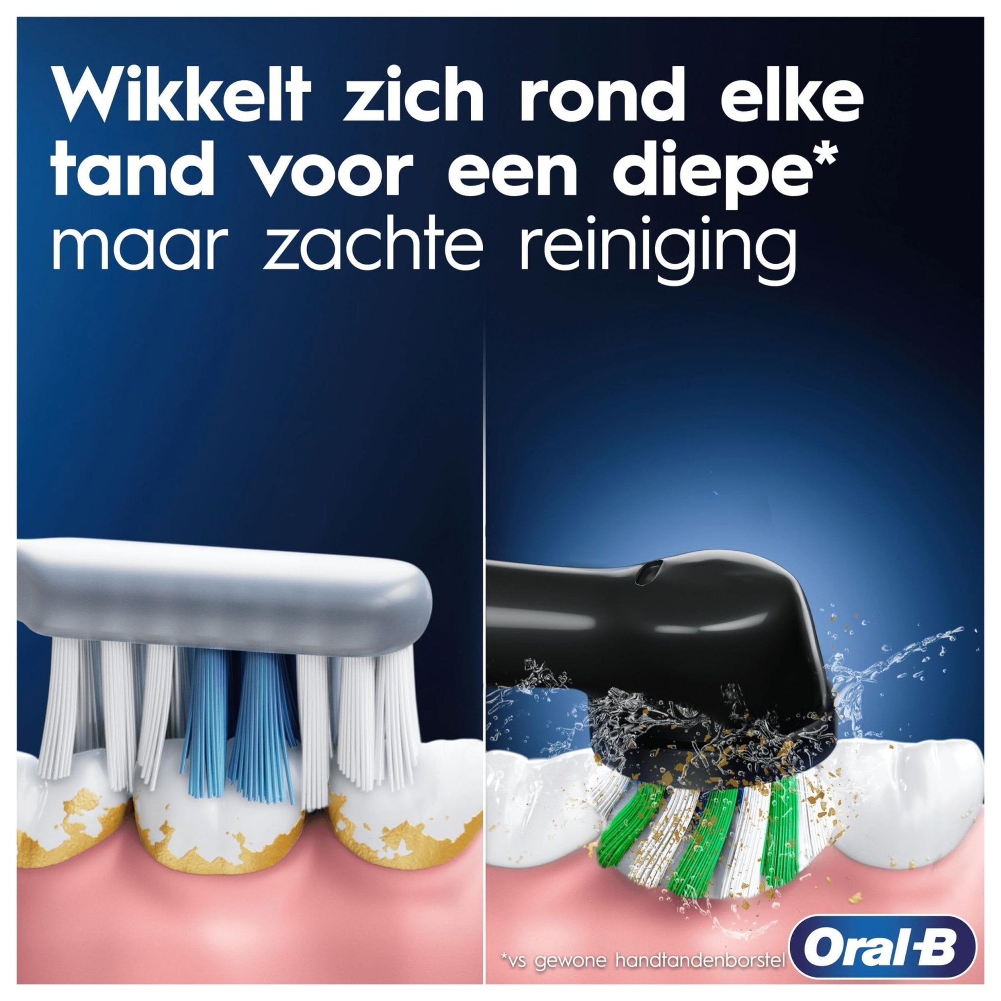Oral-B Vitality Pro Black Elektrische Tandenborstel, 1 Opzetborstel - NLMAX