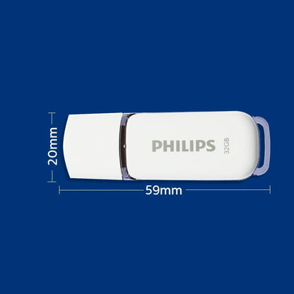 Philips USB 2.0 32GB Snow Edition Shadow Grey 3-Pack - NLMAX