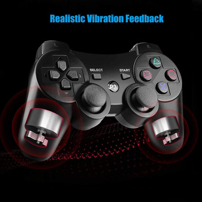 PS3 Controller Wireless Controller voor Plat Station 3 - Bluetooth gamepad met Dual Vibration SIX assen afstandsbediening - NLMAX
